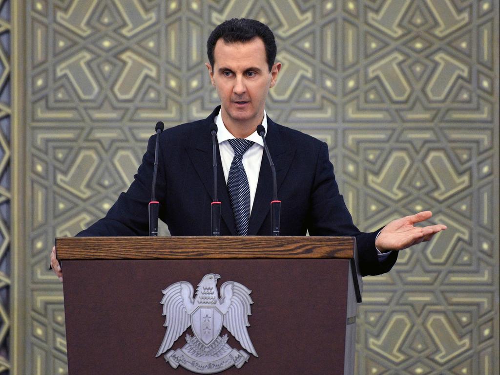 Syrian President Bashar Assad (Photo: AP) נשיא סוריה בשאר אסד נאום