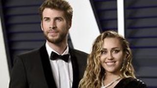 מיילי סיירוס ליאם המסוורת' אוסקר מסיבה 2019