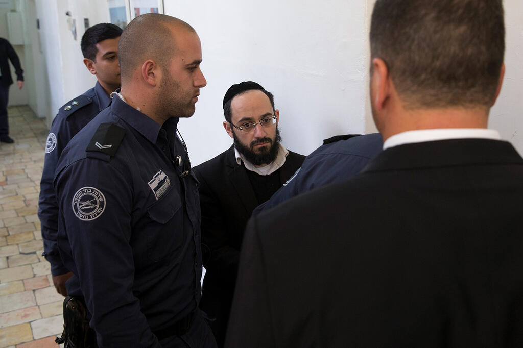 ניתאי כדורי בבית המשפט. "אפילו לא יכולנו להתאבל" (צילום: עמית שאבי) החשוד בבית המשפט