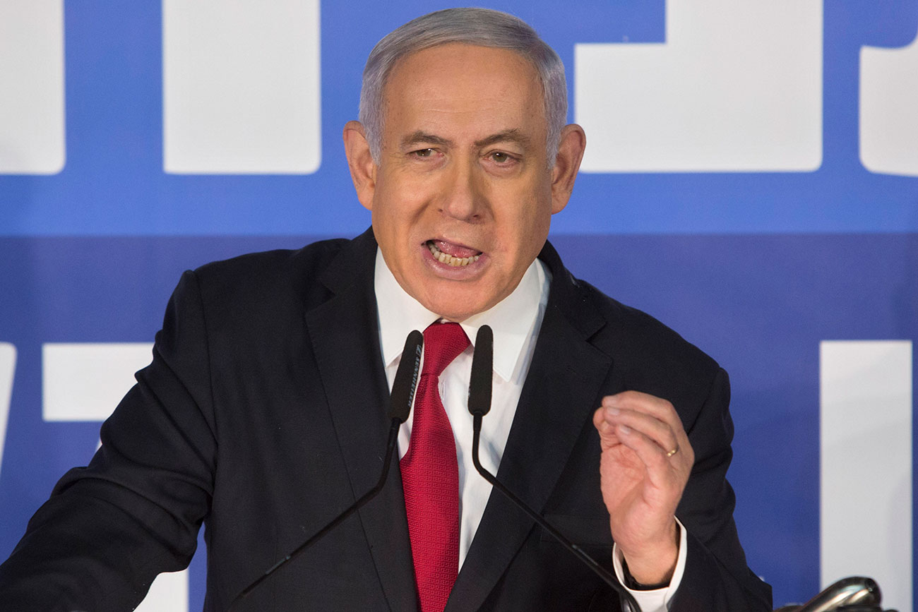ראש הממשלה בנימין נתניהו הצהרה לאחר פרסום החלטות היועמ"ש