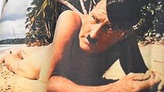 סמלים נאציים ב דרום מזרח אסיה שוק בנגקוק חולצה אדולף היטלר