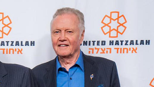 Jon Voight (Photo: Yonatan Blum) ג'ון וויט, ג'יי לנו ואסתי גינזבורג