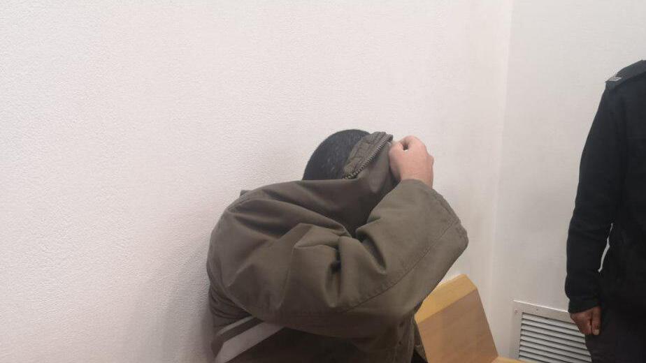 2019: חאלד אבו ג'ודה בבית המשפט (צילום: חיים הורנשטיין) חאלד אבו ג'ודה