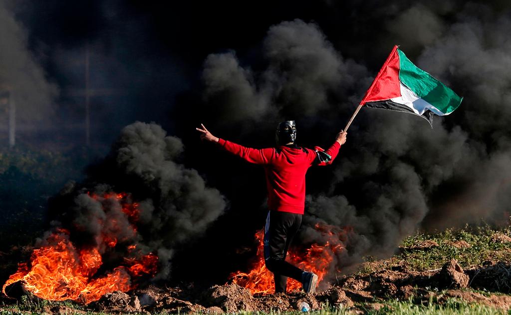 March of Return protests on the Gaza border (Photo: AFP) March of Return protests on the Gaza border