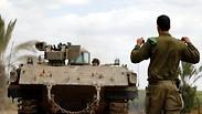 כוחות צה"ל בגבול רצועת עזה