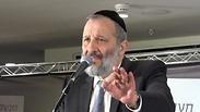 אריה דרעי בכנס פעילים בטבריה