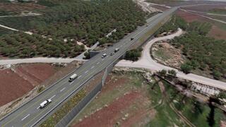 עבודות בכביש עוקף חווארה בשומרון 
