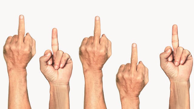 קללות הן כבר לא סרח עודף של השפה (צילום: shutterstock) קללות הן כבר לא סרח עודף של השפה
