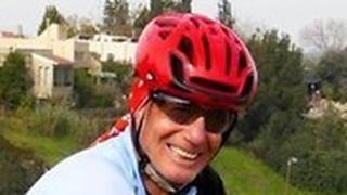 שאול לוי באימון רכיבה