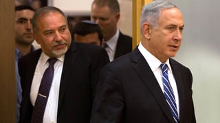 בנימין נתניהו ואביגדור ליברמן