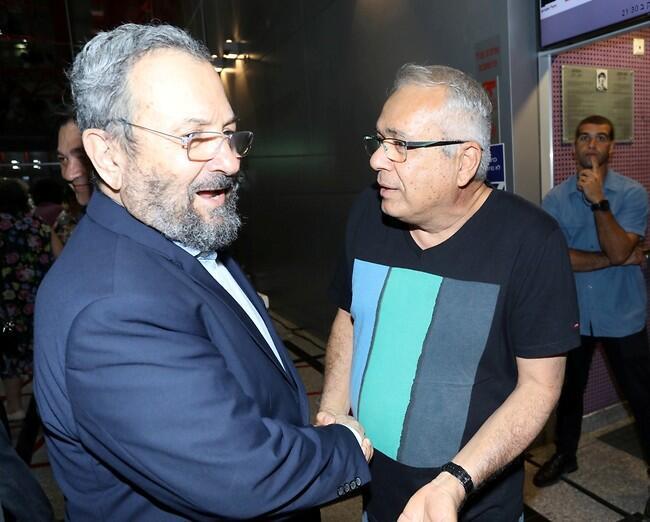 הפנים האמיתיות. אמנון לוי ואהוד ברק (צילום: רפי דלויה) הפנים האמיתיות. אמנון לוי ואהוד ברק