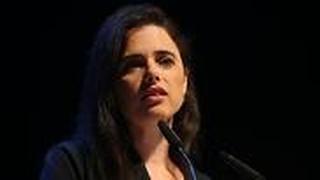 איילת שקד בכנס ה-17 של ארגון היועצים המשפטיים הפנימיים בתיאטרון הבימה בת"א
