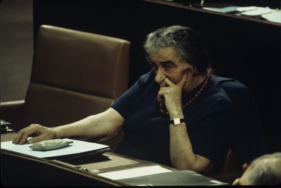 Israel's sole female prime minister, Golda Meir 