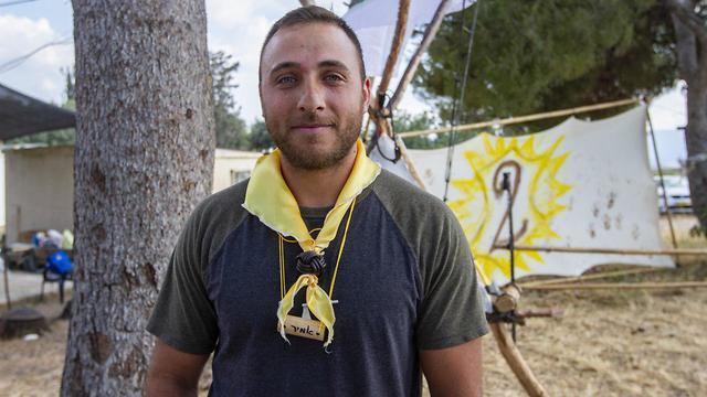 אמיר אלולי. הביא את הצופים לרמת הגולן הדרוזית (צילום: עידו ארז) אמיר אלולי. הביא את הצופים לרמת הגולן הדרוזית