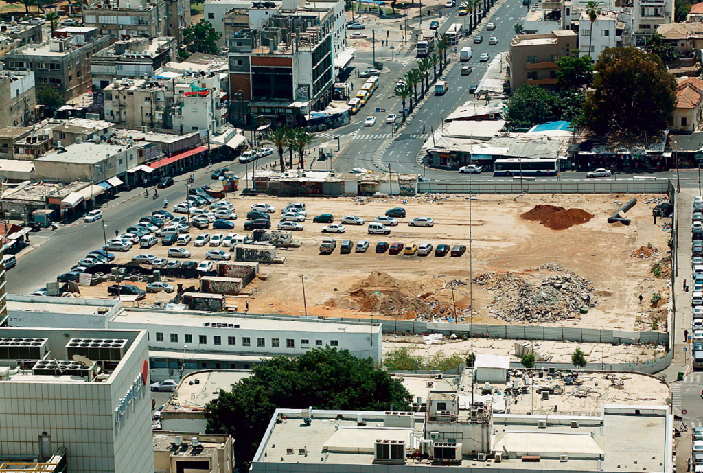 מתחם השומרון. בעלות הקרקע המרכזיות הן שיכון ובינוי ולוינשטיין