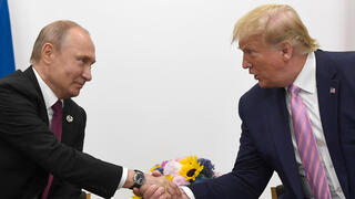 דונלד טראמפ ולדימיר פוטין מפגש פסגה פסגת G20 יפן