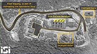 צילום לוויין של משגר טילים S-300 פרוס בסוריה