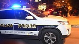 אילוס תאונה ירי ניידת משטרה לילה 