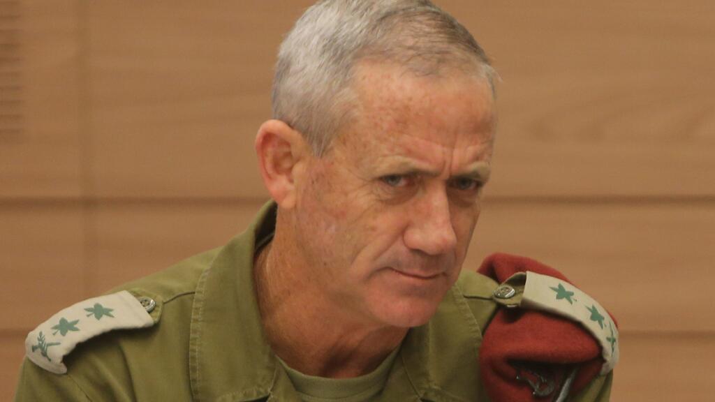 Benny Gantz as chief of staff Benny Gantz as chief of staff