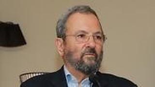 אהוד ברק במסיבת העיתונאים