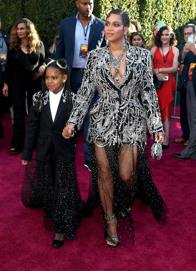 של מי הילדה הזאת? ביונסה ובלו אייבי (צילום: Getty Images) של מי הילדה הזאת? ביונסה ובלו אייבי