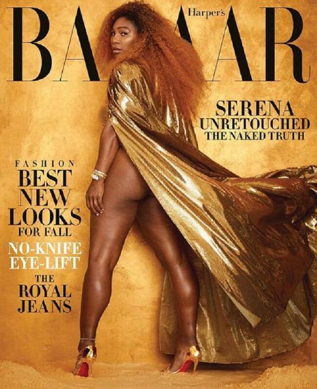 אל אלוהים! סרינה וויליאמס (צילום: Harper's BAZAAR) אל אלוהים! סרינה וויליאמס