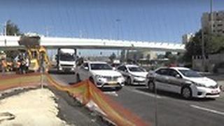 פקק חסימה ירושלים 