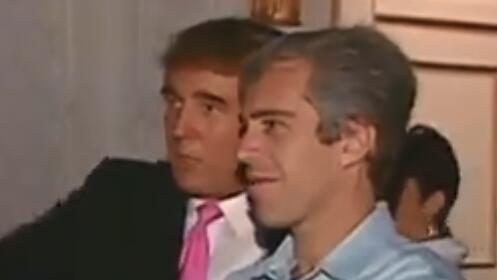 דונלד טראמפ ג'פרי אפשטיין מסיבה מאר א-לאגו פלורידה ב-1992