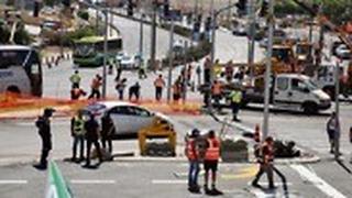 עבודות בכניסה לירושלים