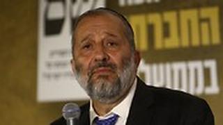 יו"ר ש"ס אריה דרעי באירוע השקת קמפיין הבחירות בירושלים