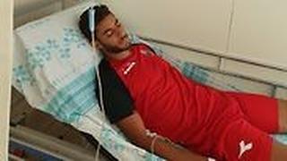 חן דילמוני מקבל טיפול בבית החולים