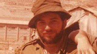 אביגדור ליברמן בשירותו הצבאי