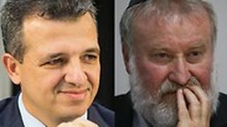 היועץ המשפטי לממשלה, אביחי מנדלבליט, וראש עיריית רמת גן, כרמל שאמה הכהן