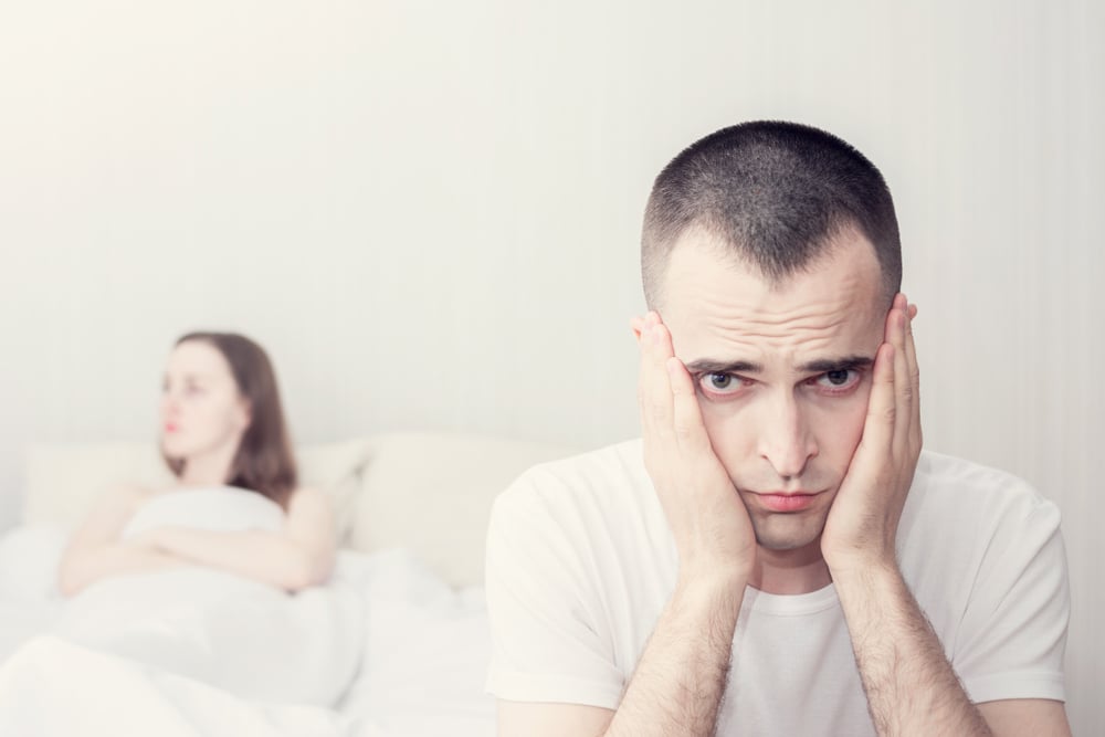 לא הבטחנו לכם שיהיה קל. זוגיות (צילום: Shutterstock) זוג חווה קונפליקט זוגי