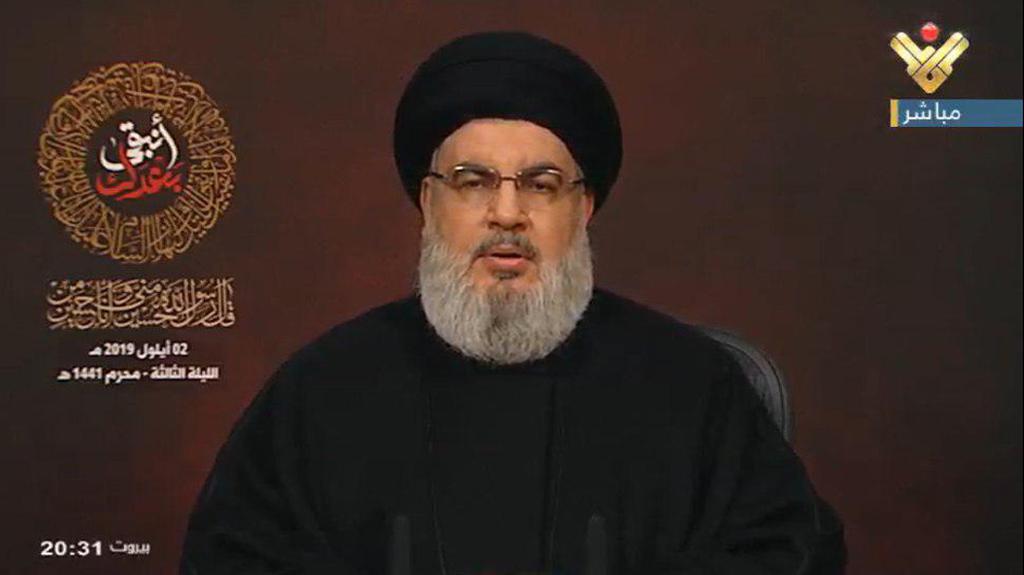 Hezbollah leader Hassan Nasrallah נאום חסן נסראללה חיזבאללה