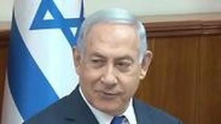 ראש הממשלה בנימין נתניהו בפתח ישיבת הממשלה