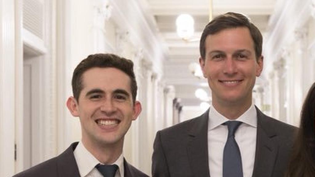 Avi Berkowitz and Jared Kushner Avi Berkowitz and Jared Kushner