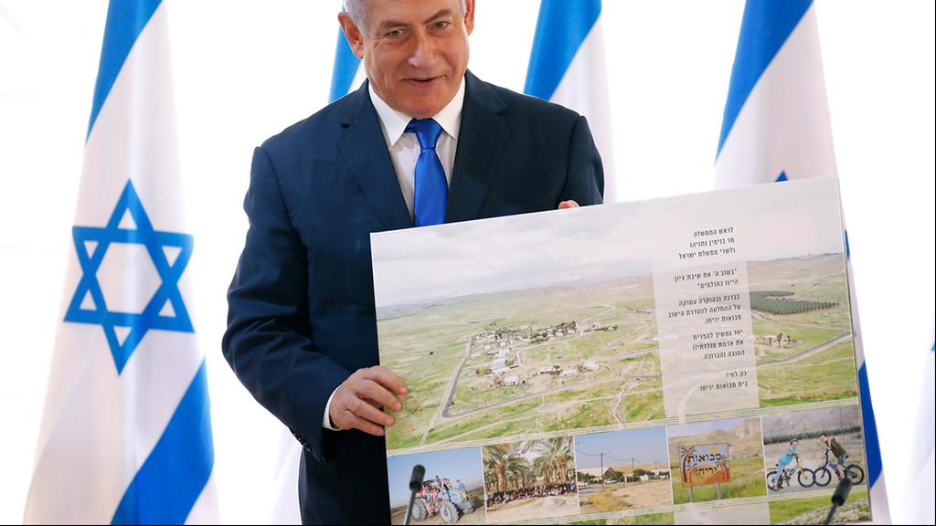 רה"מ בנימין נתניהו בבקעת הירדן