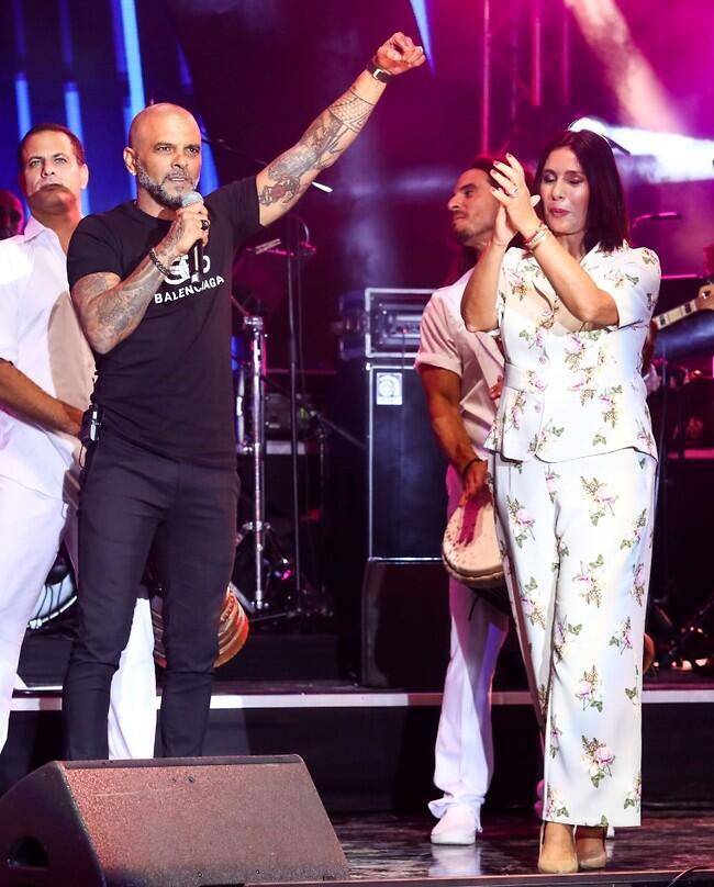 כפיים. מירי רגב ואייל גולן (צילום: אלירן אביטל) כפיים. מירי רגב ואייל גולן