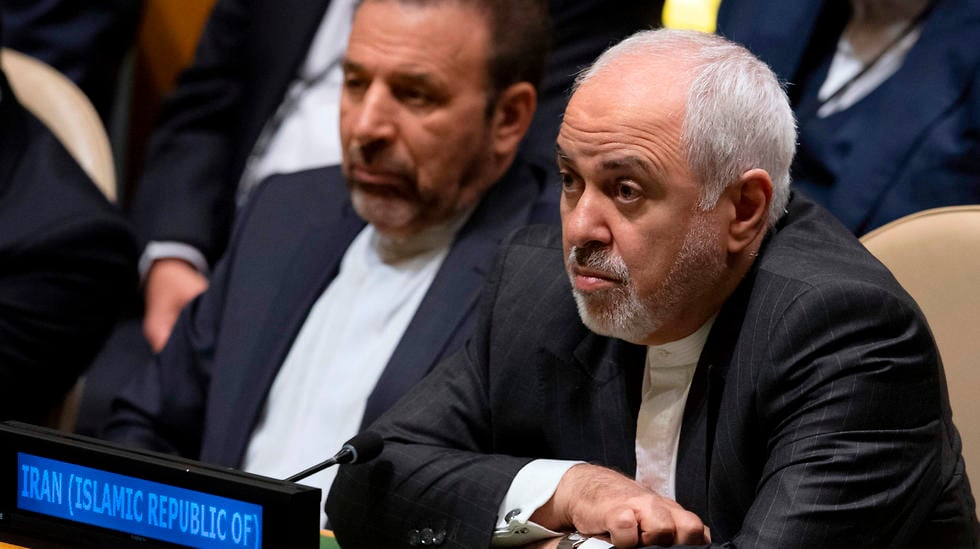 Iranian Foreign Minister Mohammad Javad Zarif (Photo: AFP) מוחמד זריף, שר החוץ של איראן