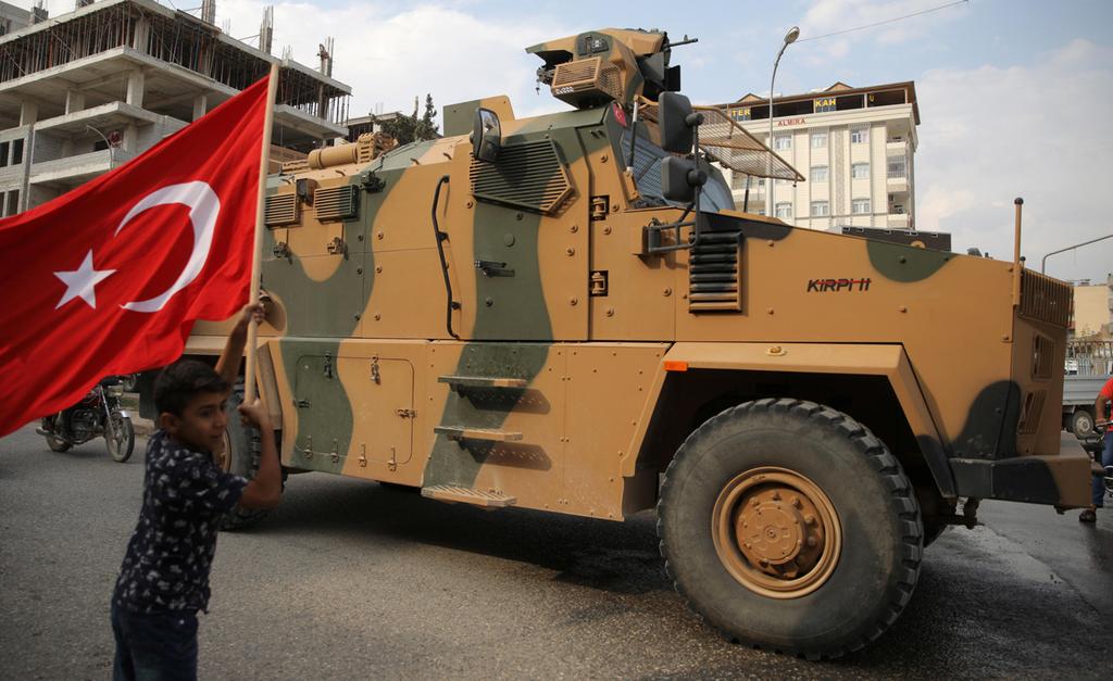 טורקיה טורקים פטריוטים מבצע נגד ה כורדים ב סוריה