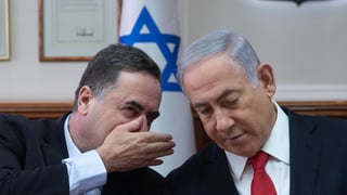בנימין נתניהו וישראל כץ