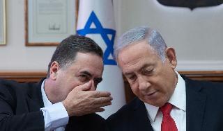 בנימין נתניהו וישראל כץ