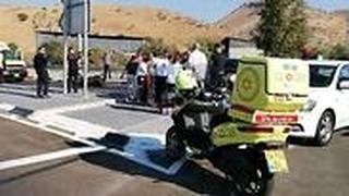 זירת התאונה