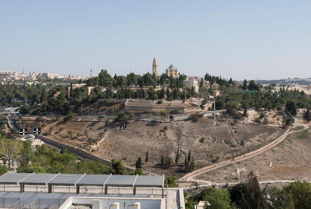 הדמיה של הרכבל בירושלים (צילום: הרל"י) הדמיה של הרכבל בירושלים