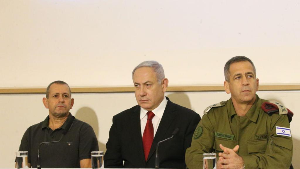הצהרה נתניהו כוכבי וארגמן בעקבות המצב הביטחוני