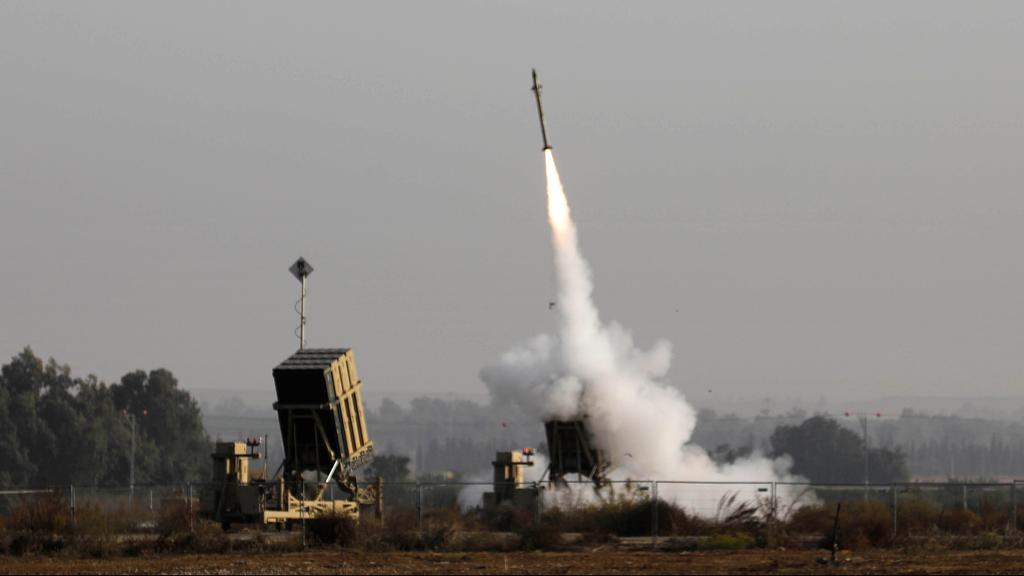 Iron Dome missile defense system is launched against a rocket fired from Gaza at Sderot (Photo: AFP) Iron Dome missile defense system is launched against a rocket fired from Gaza at Sderot
