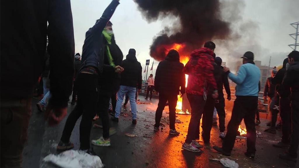Protests in Iran (Photo: AFP) Protests in Iran