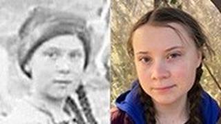 גרטה 2019 והנערה מ-1898