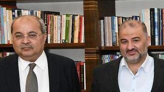 ריבלין עם הרשימה המשותפת